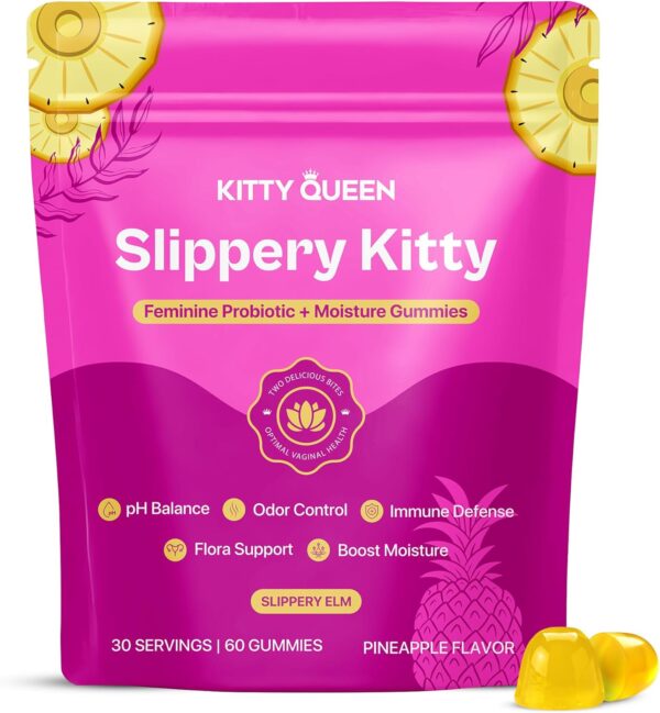 KITTYQUEEN Slippery Kitty Gummies (60 Count)