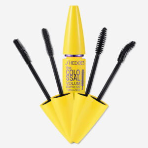 SHEDOES Colossal Volume Express Mascara, Jet Black Classic Style, Clump-Free Volumising Mascara with Curved Brush for Bold Lashes and Up to 12 Hour Wear