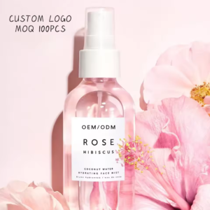 Herbivore Pink Cloud 4-Piece Skincare Set with Tremella Mushroom, Rosewater, Vegan Collagen and Squalane for Deep Hydration and Plump, Dewy Skin